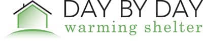 Day by Day Warming Shelter logo.